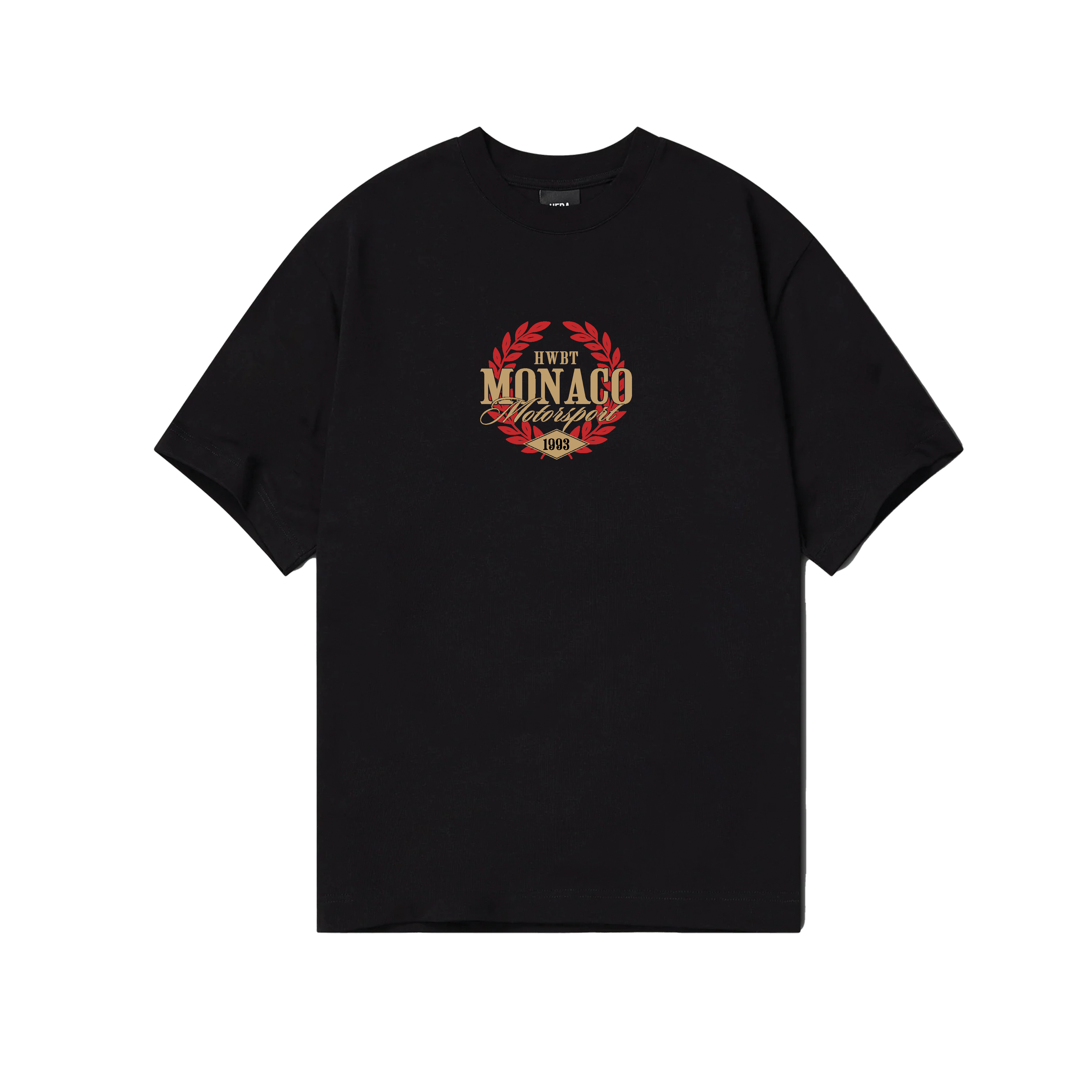 MONACO OVERSIZED T-SHIRT (BLACK)