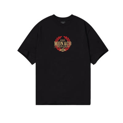 MONACO OVERSIZED T-SHIRT (BLACK)