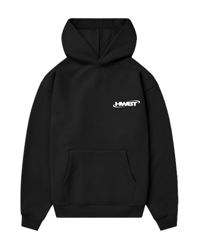 BLACK CORE OVERSIZED HOODIE