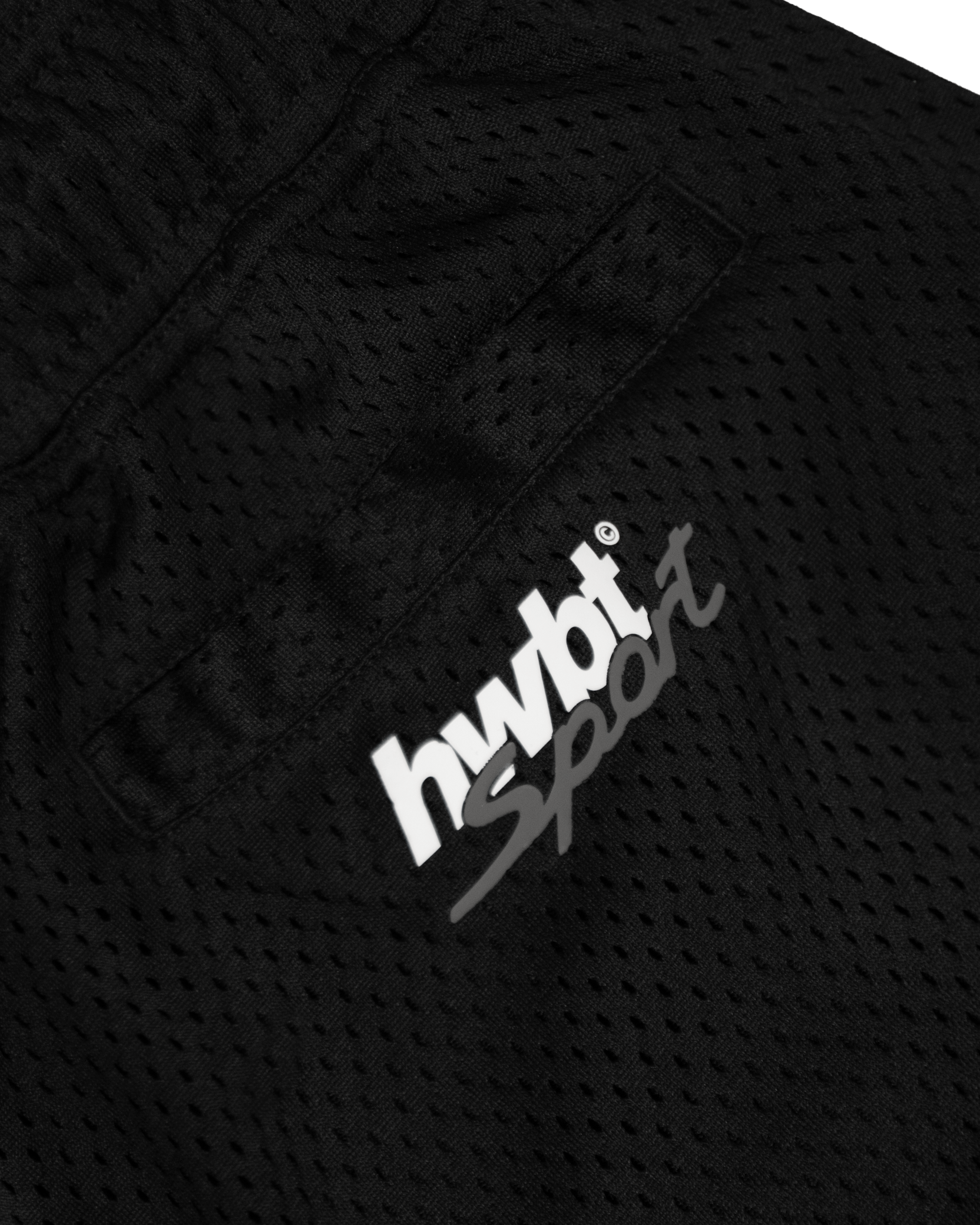 HWBT BLACK MESH SHORTS