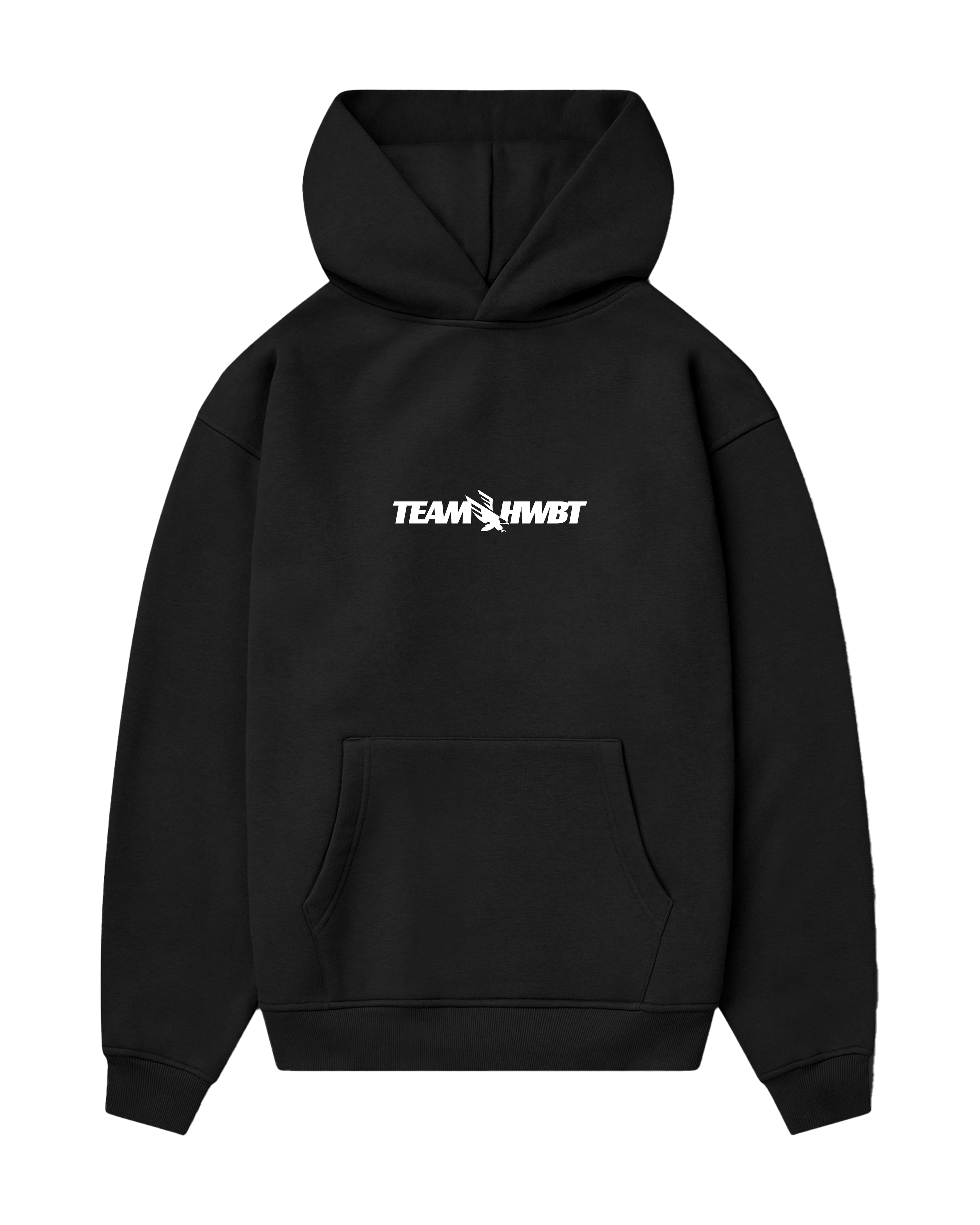 SPORT PERFORMANCE OVERSIZED HOODIE - BLACK