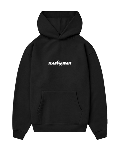 SPORT PERFORMANCE OVERSIZED HOODIE - BLACK