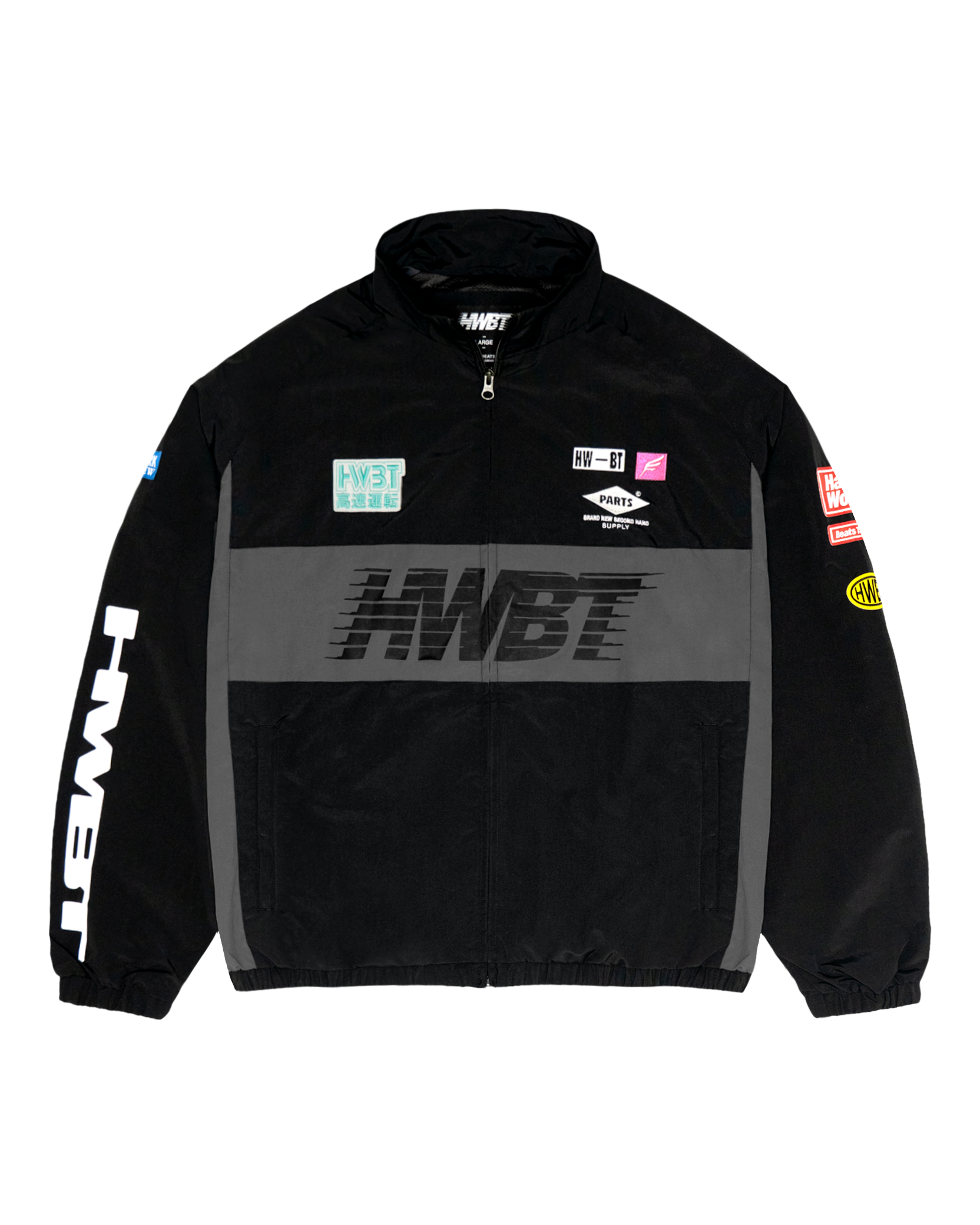 HWBT BLACK TRACK JACKET