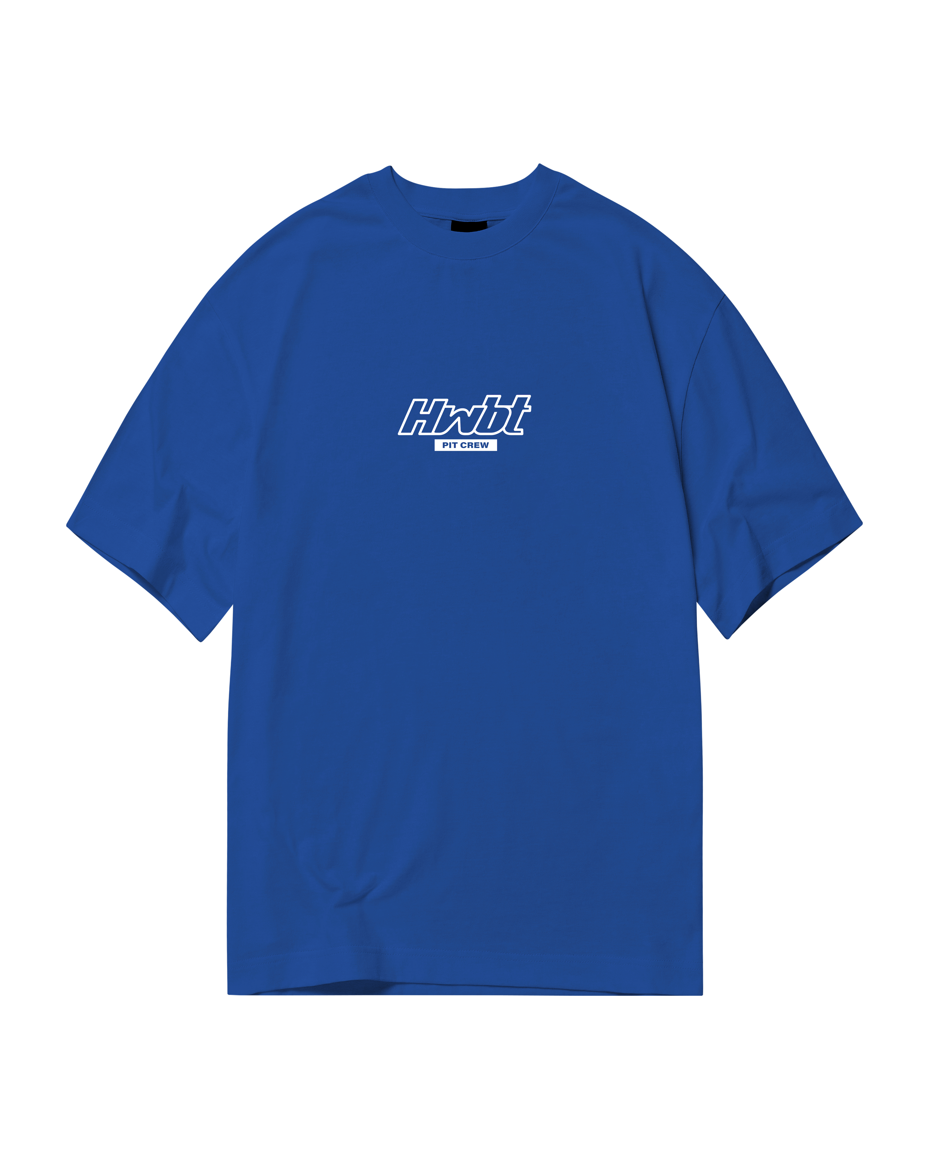 PIT CREW OVERSIZED T-SHIRT - COBALT