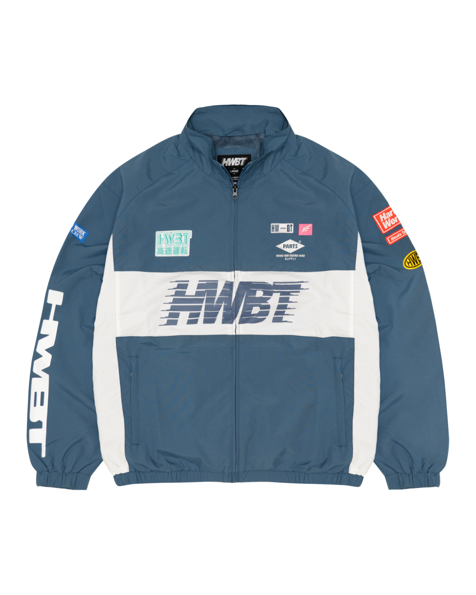 HWBT BLUE TRACK JACKET