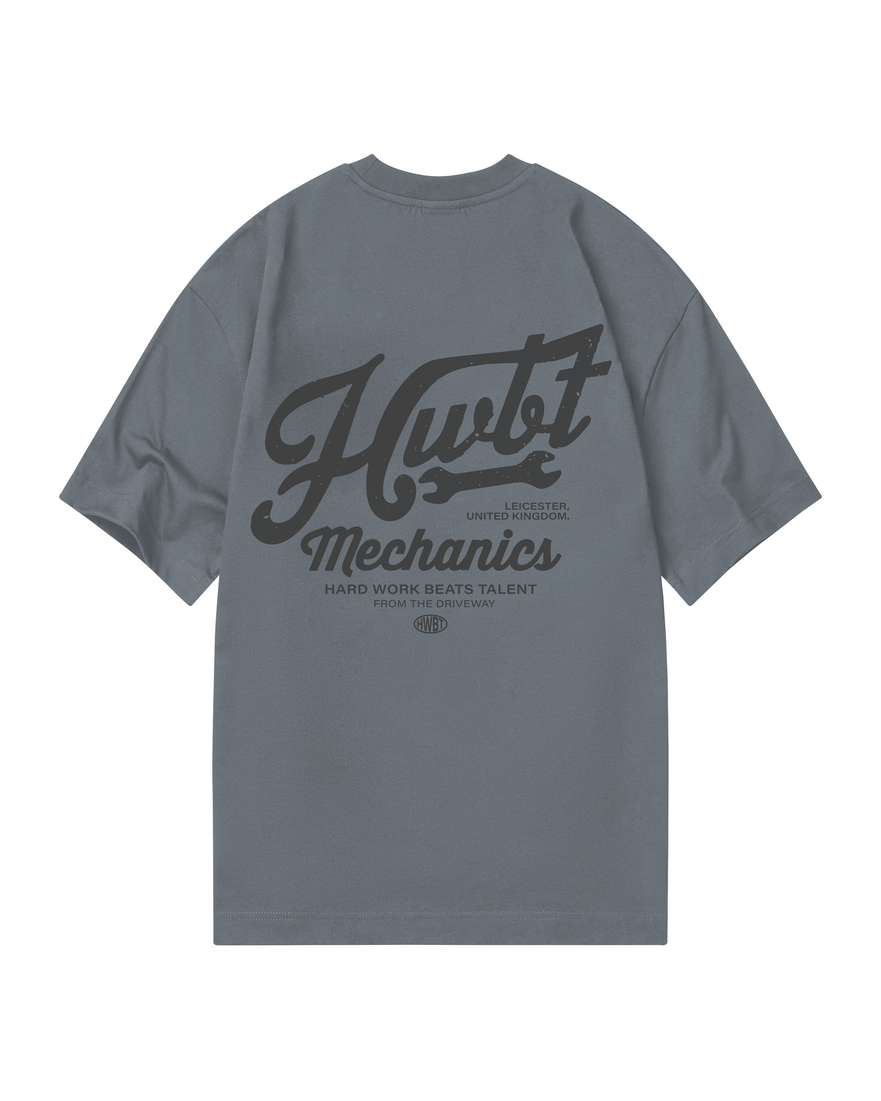 MECHANIC OVERSIZED T-SHIRT - CHARCOAL