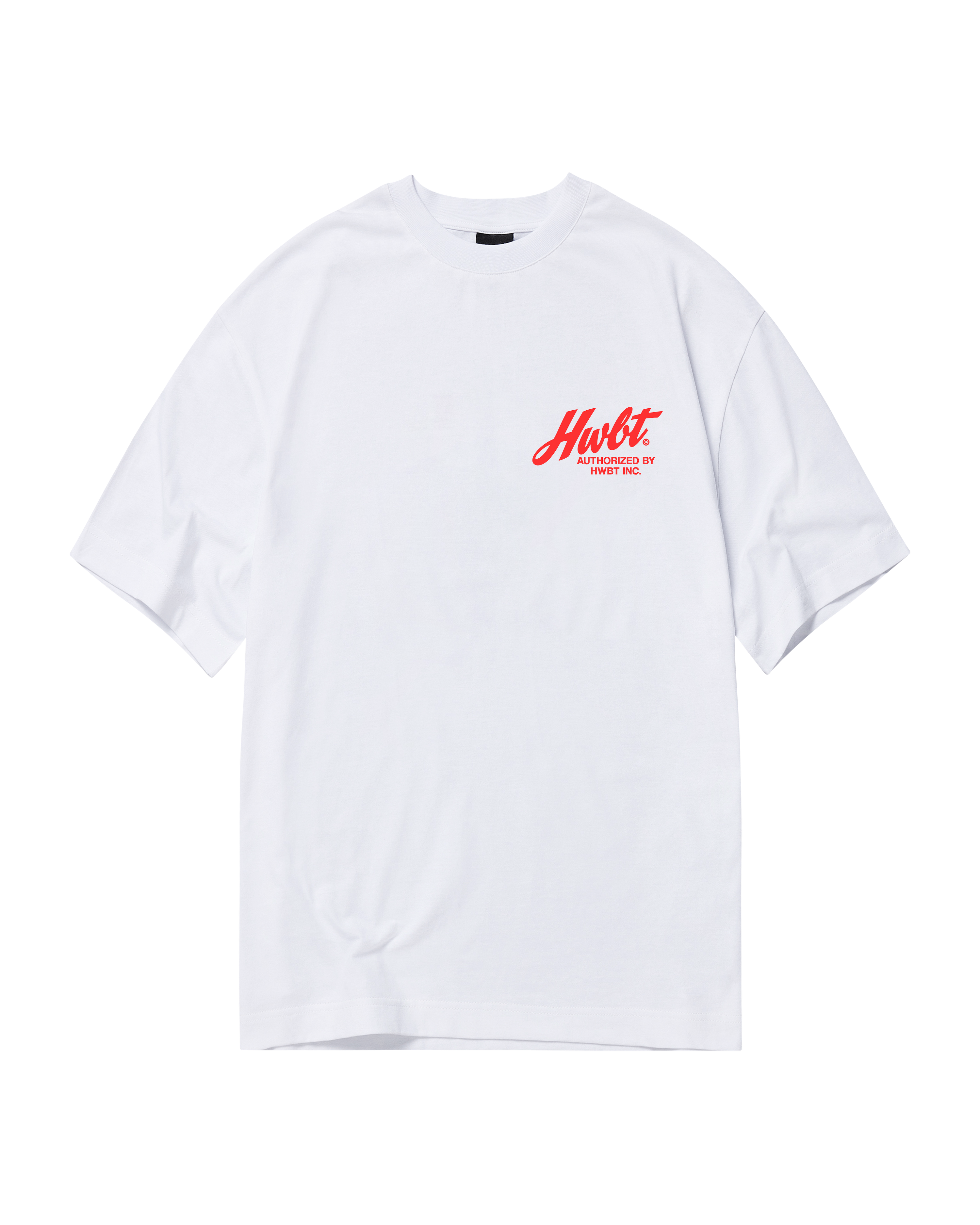 HWBT INC. OVERSIZED T-SHIRT - WHITE