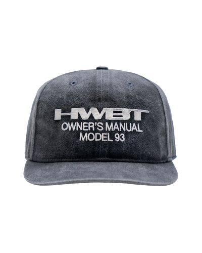 OWNER'S MANUAL WASHED SNAPBACK
