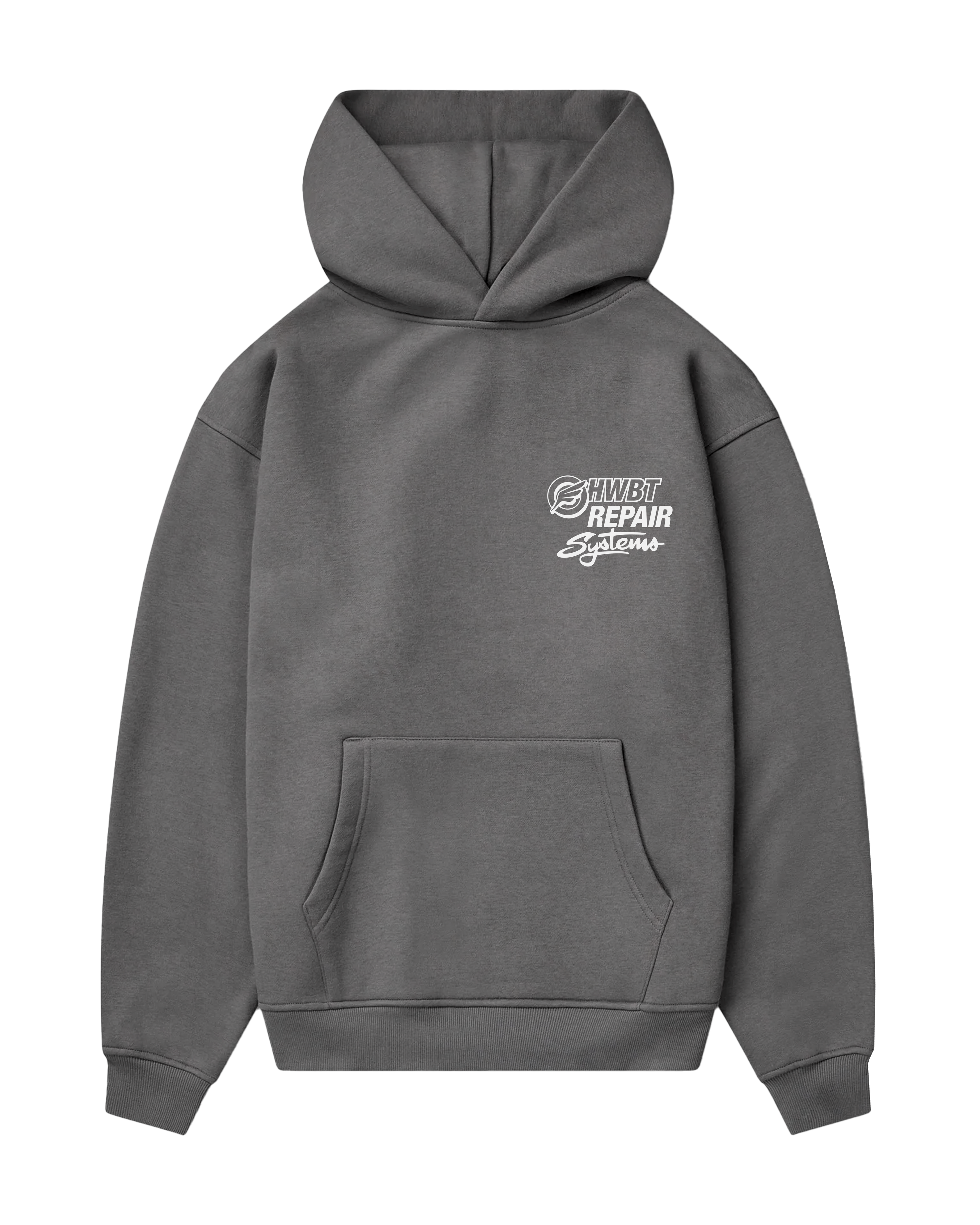 REPAIR SYSTEMS OVERSIZED HOODIE - CHARCOAL