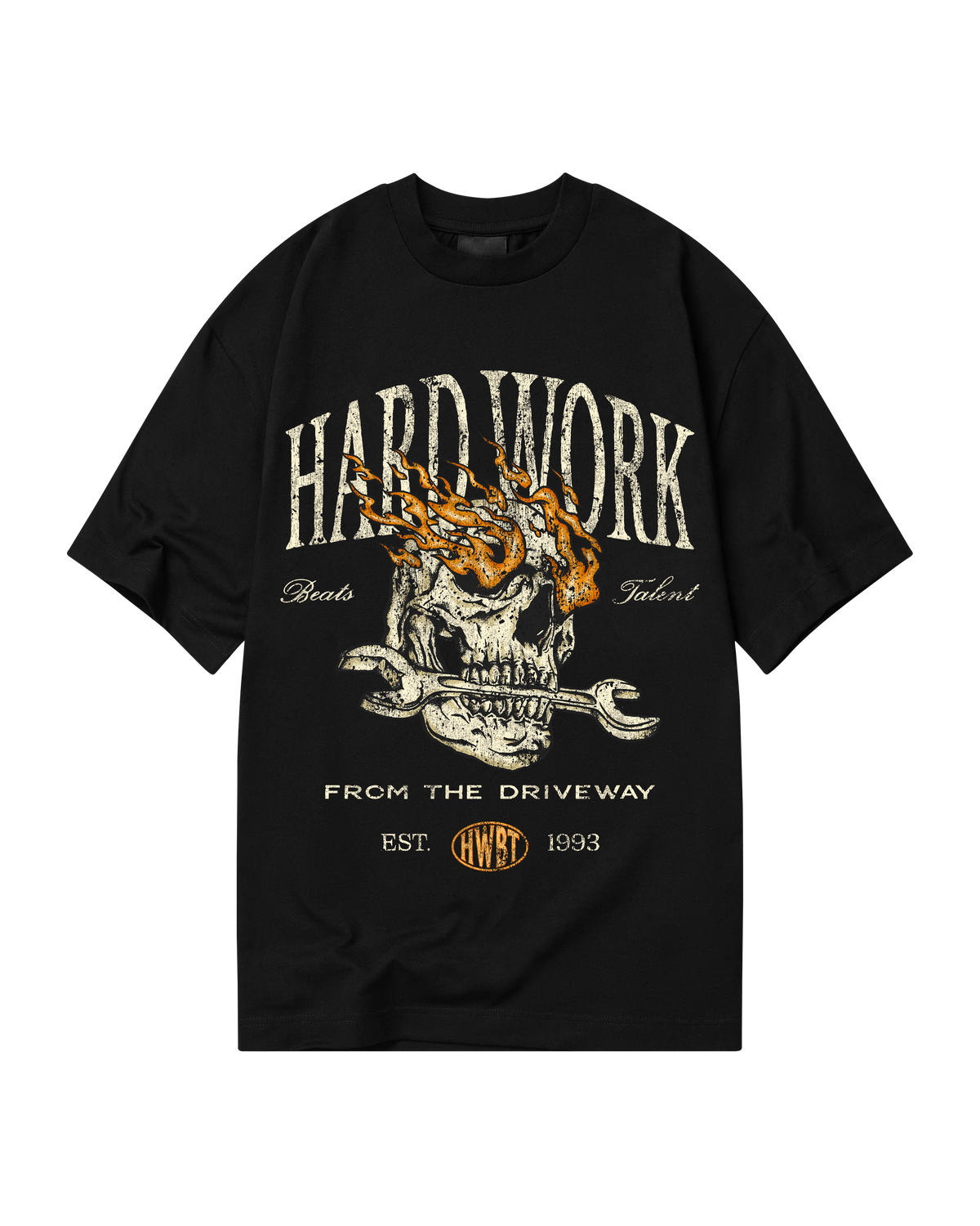 SKULL OVERSIZED T-SHIRT