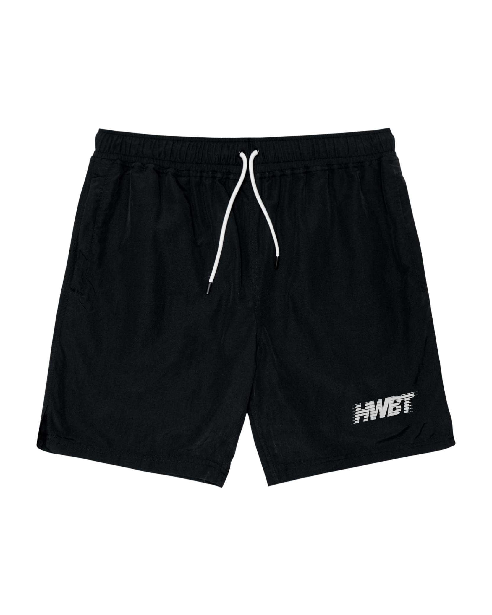 BLACK SWIM SHORTS