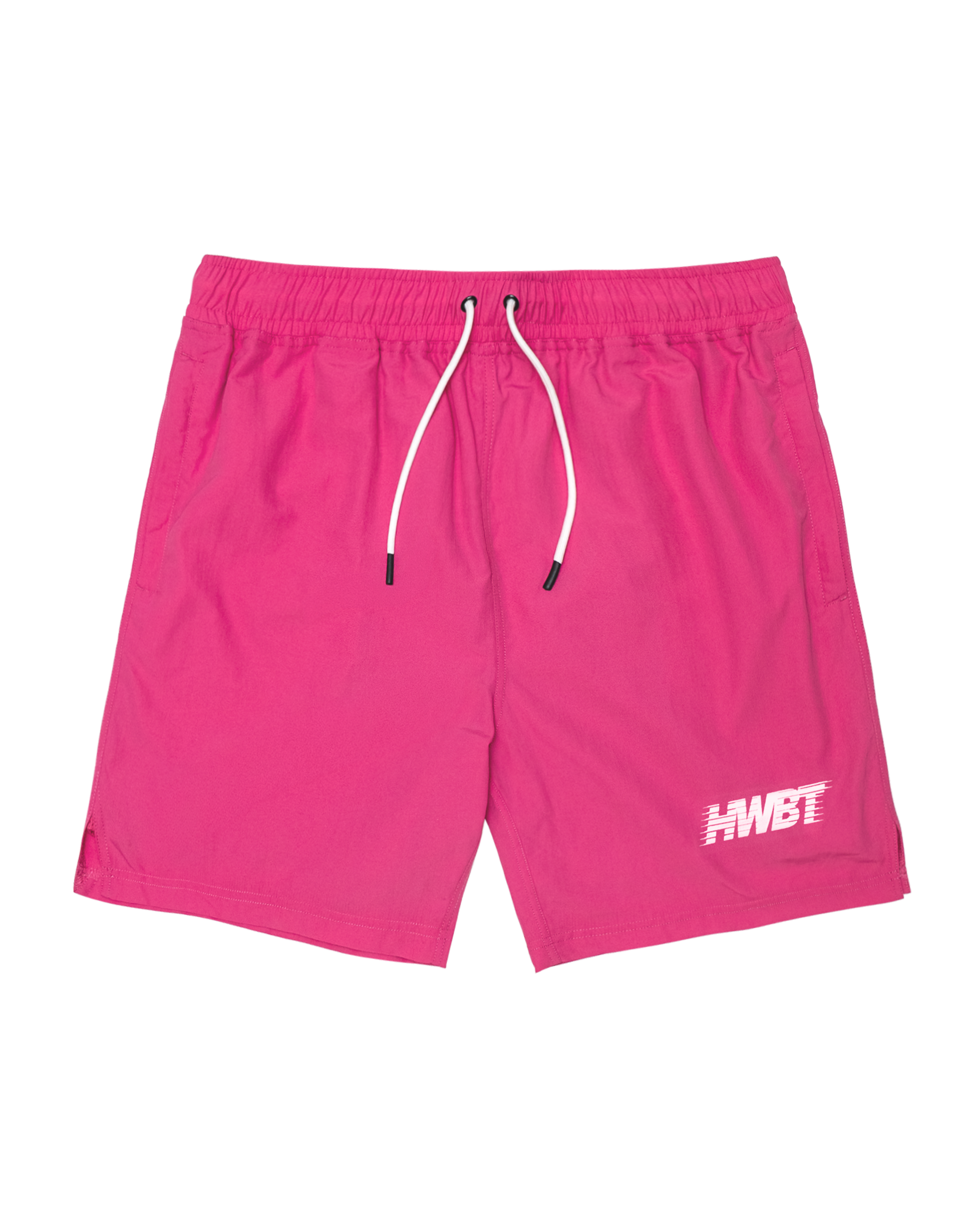 PINK SWIM SHORTS
