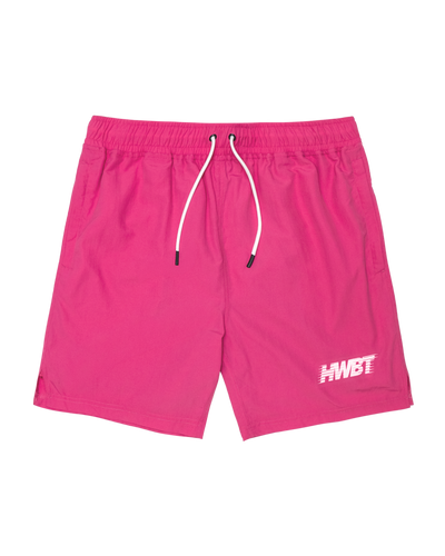PINK SWIM SHORTS