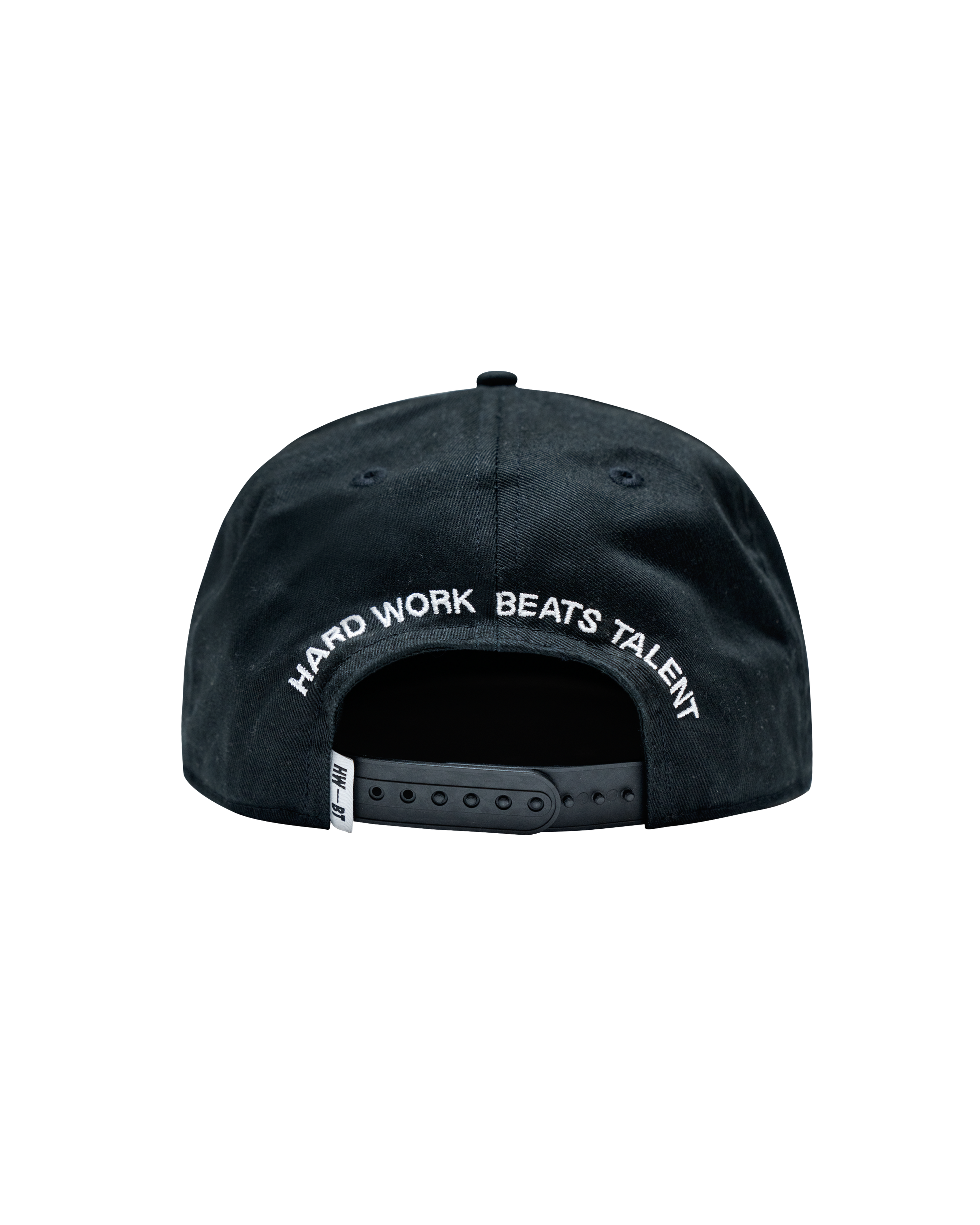 HWBT WHITE/BLACK SNAPBACK