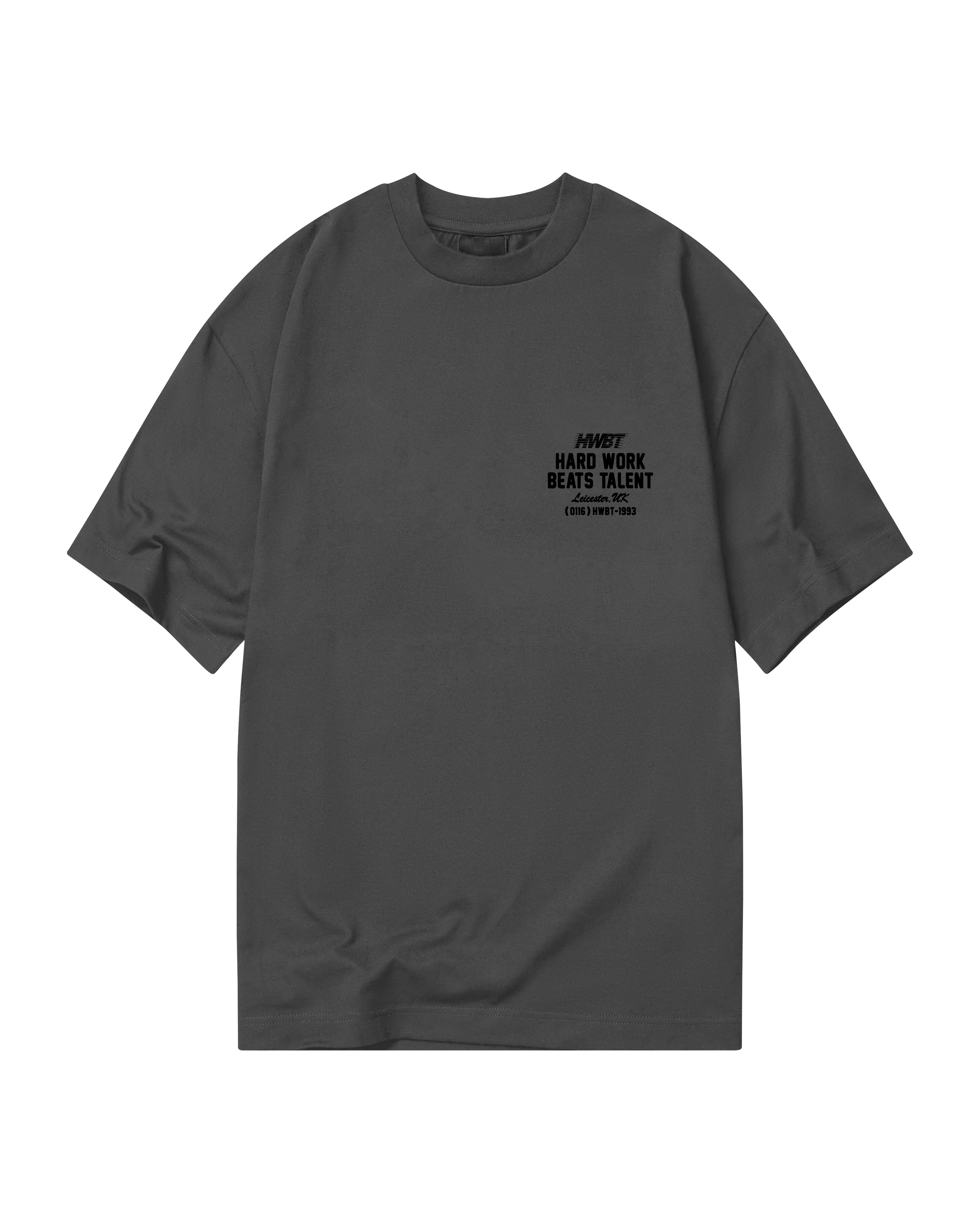 AUTO REPAIR OVERSIZED T-SHIRT - CHARCOAL