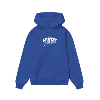 RACING STAR HEAVYWEIGHT BOXY HOODIE - COBALT