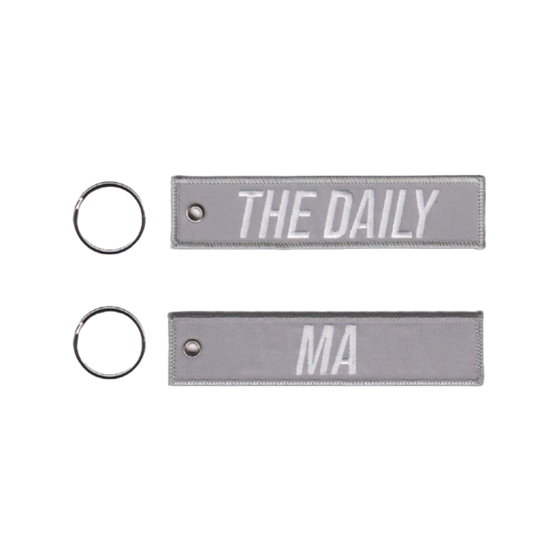 MA The Daily Silver Jet Tag