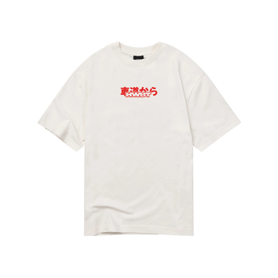 DRIFT TEAM OVERSIZED T-SHIRT (OFF-WHITE)
