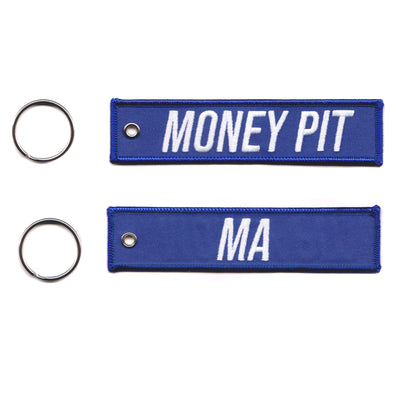 MA Money Pit Blue Jet Tag